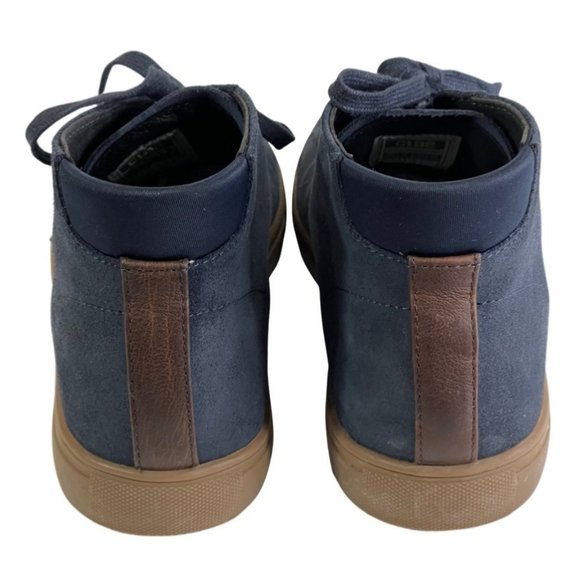 CLAE Bradley Mid Waxed Sued Deep Navy Size 10 main image 5